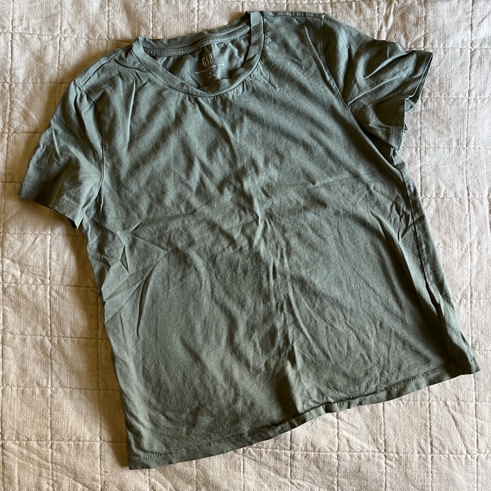 Gap Organic Cotton Vintage Crewneck T-Shirt